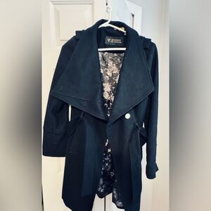 GUESS Wool Trench Jacket